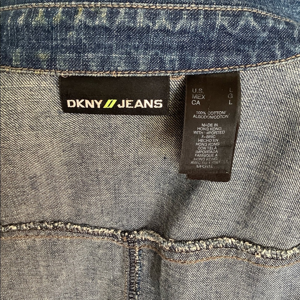 Dnky cropped casual  denim/jean jacket - Picture 3 of 3